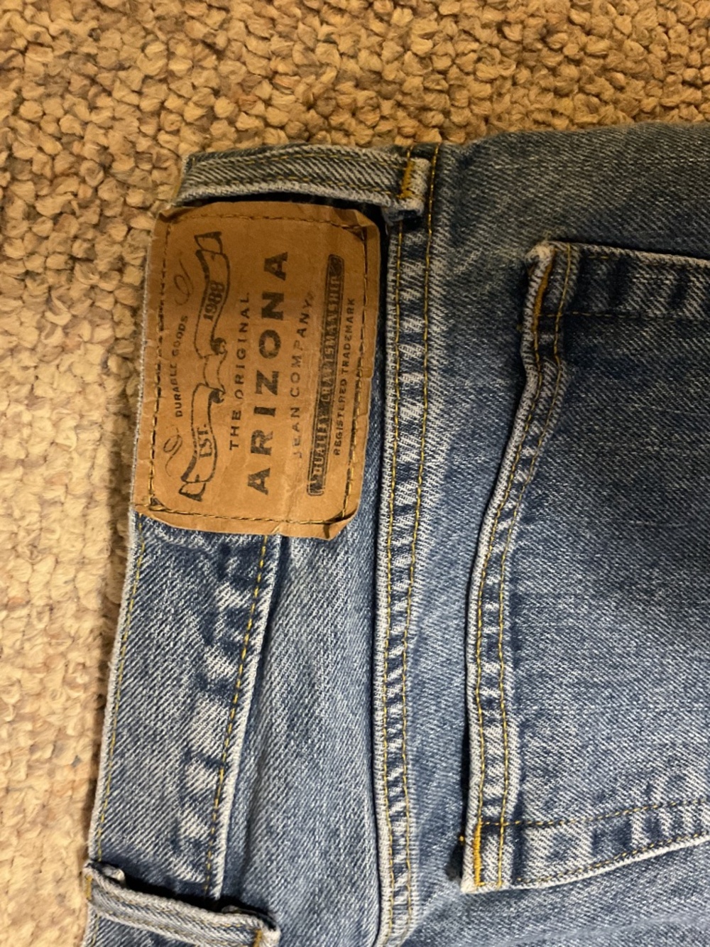 Hand lettered Denim - Picture 4 of 6